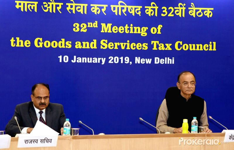 Recommendation made on 32th GST Council Meeting.